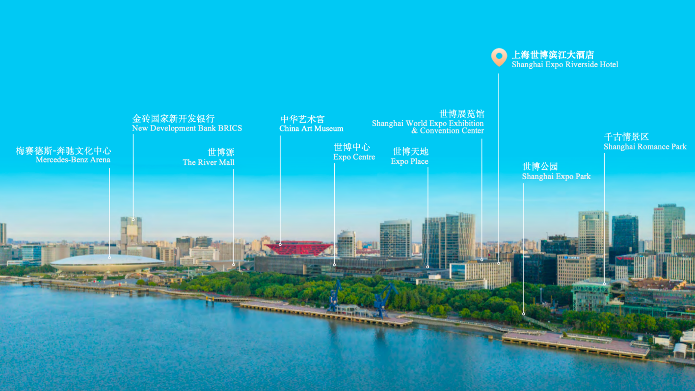 Location panorama of the Expo area